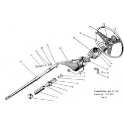 Kit de direction assistée électrique Lamborghini 400 GT 2+2